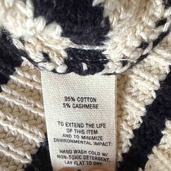 Alex Mill Cream and Black Striped Crewneck Sweater (Amalie) - Picture 4 of 5